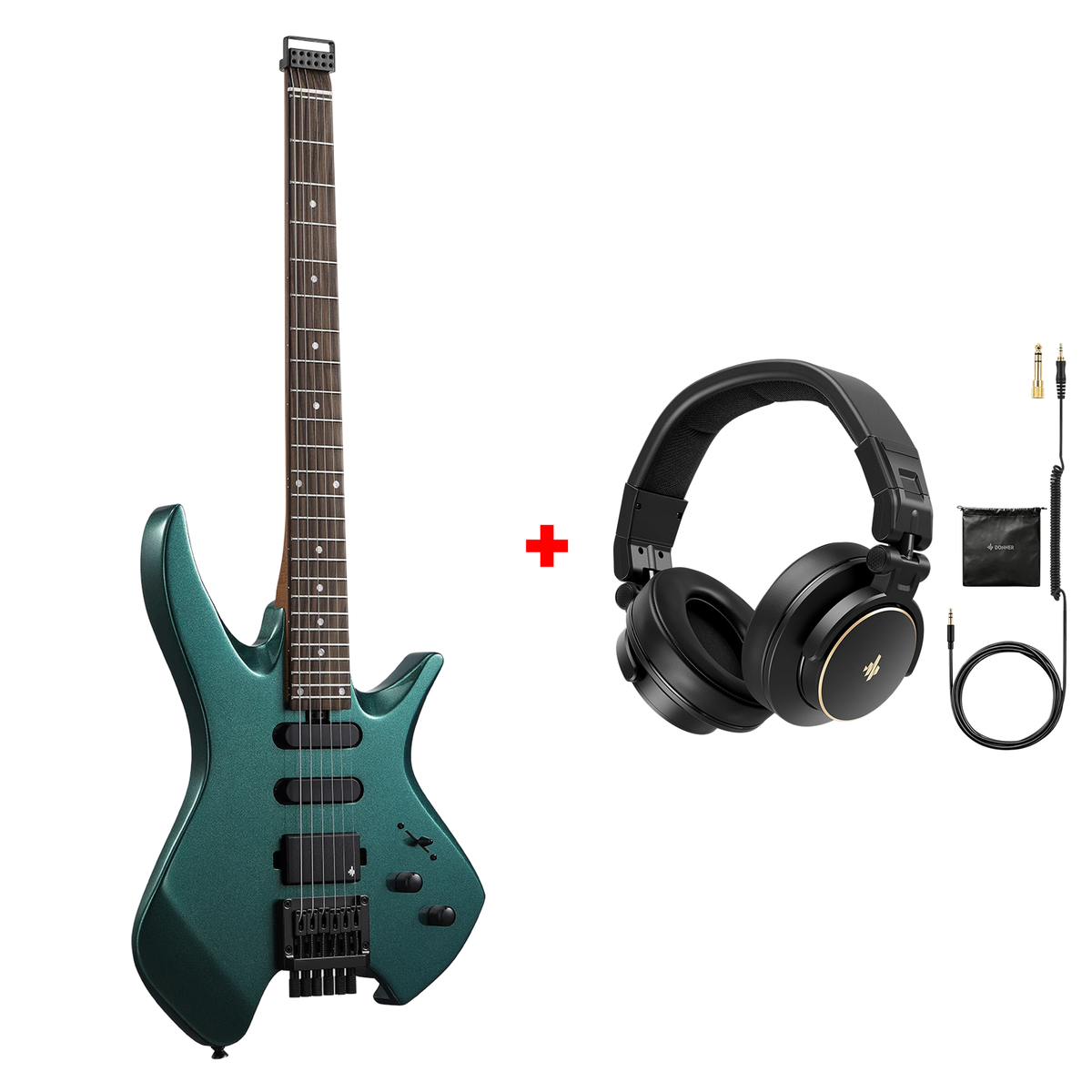 Donner HLX-500 Guitare Électrique Moderne Sans Tête【ancienne réf. NHL-500】