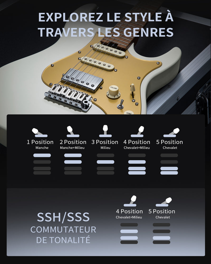 GUITARE DONNER DST-550 Gradation