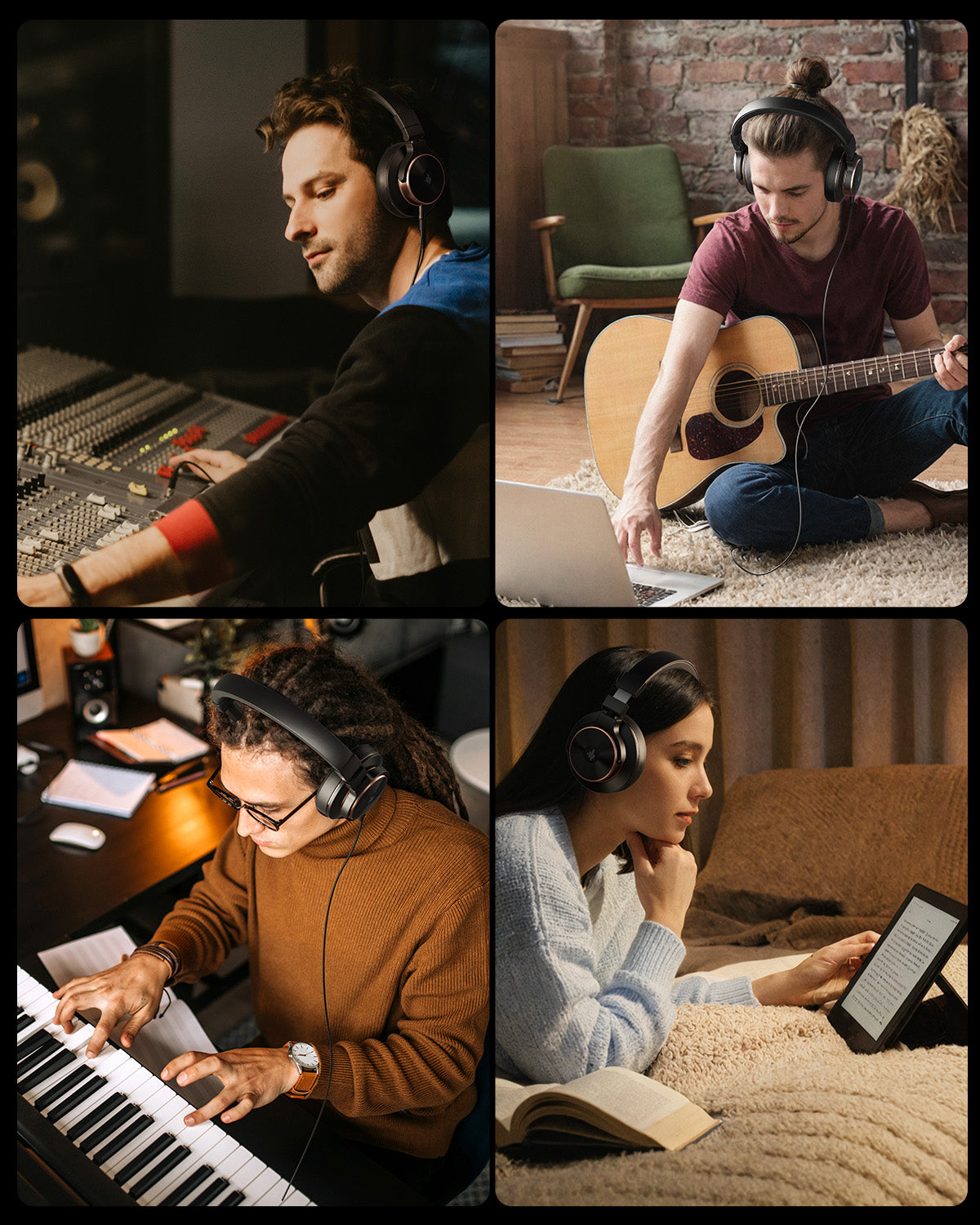 Donner M100 Casque de monitoring studio