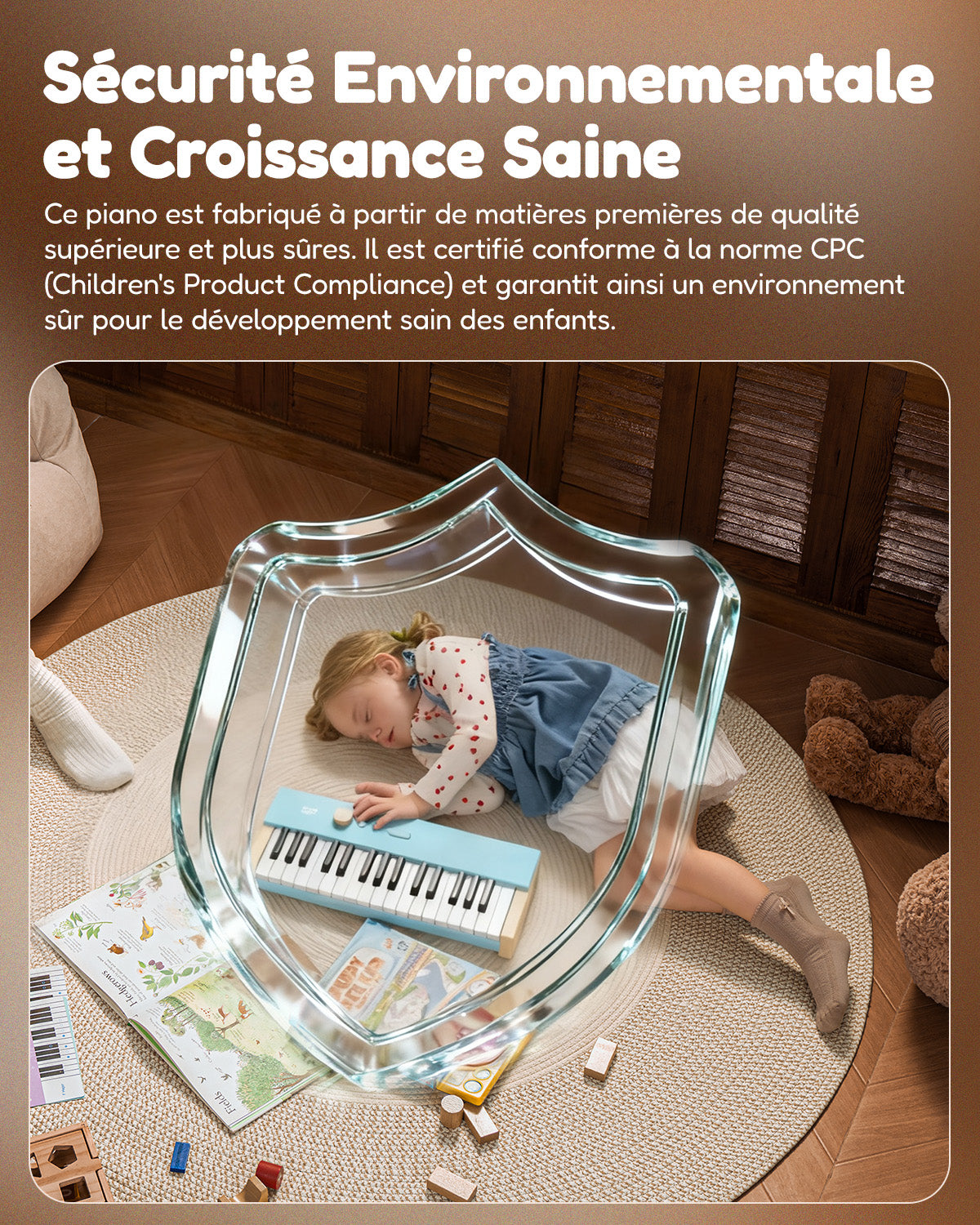 Eastar KIDO V-10 à 32 Touches Miniature Clavier Numérique-Bleu clair##