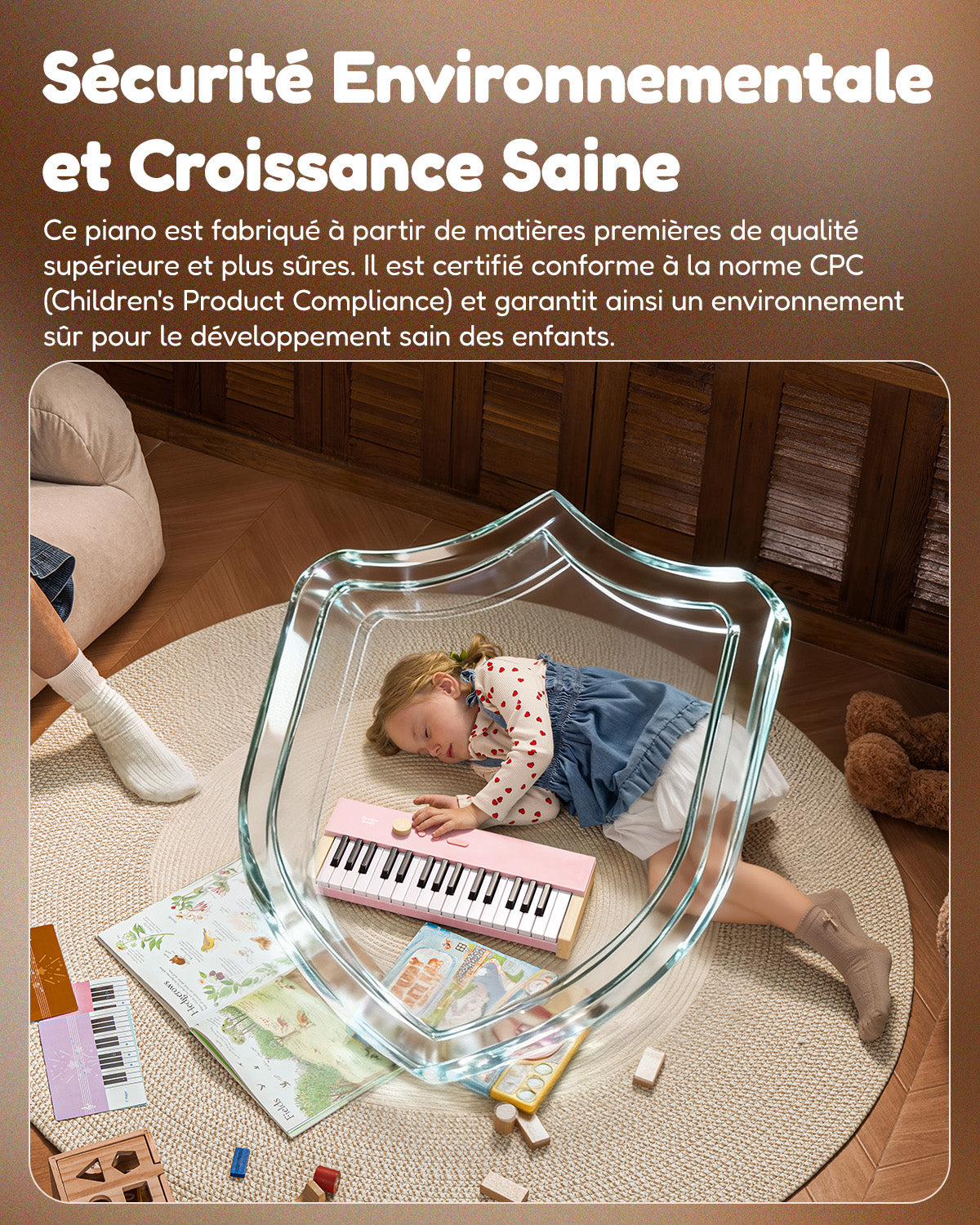 Donner DEK-32 à 32 touches Clavier électronique-KIDO 32 Touches Rose + DEK-32 Rose##