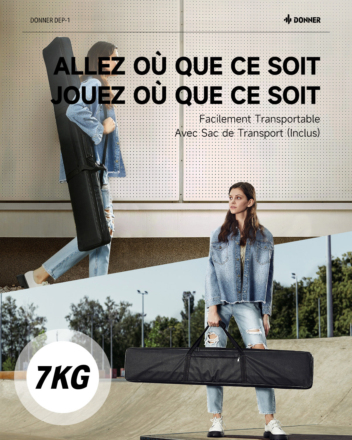 Donner DEP-1 Piano Numérique Portable