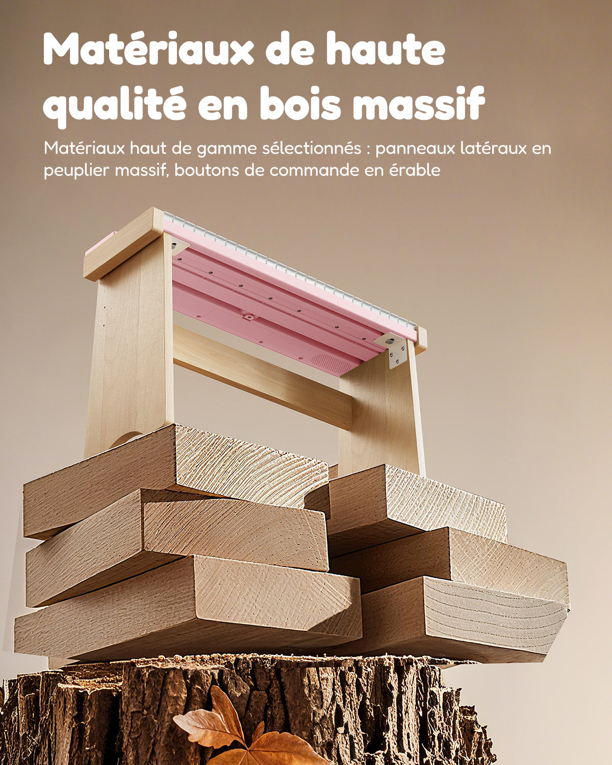 Eastar KIDO Miniature Clavier Numérique-44 Touches avec Support Rose clair##