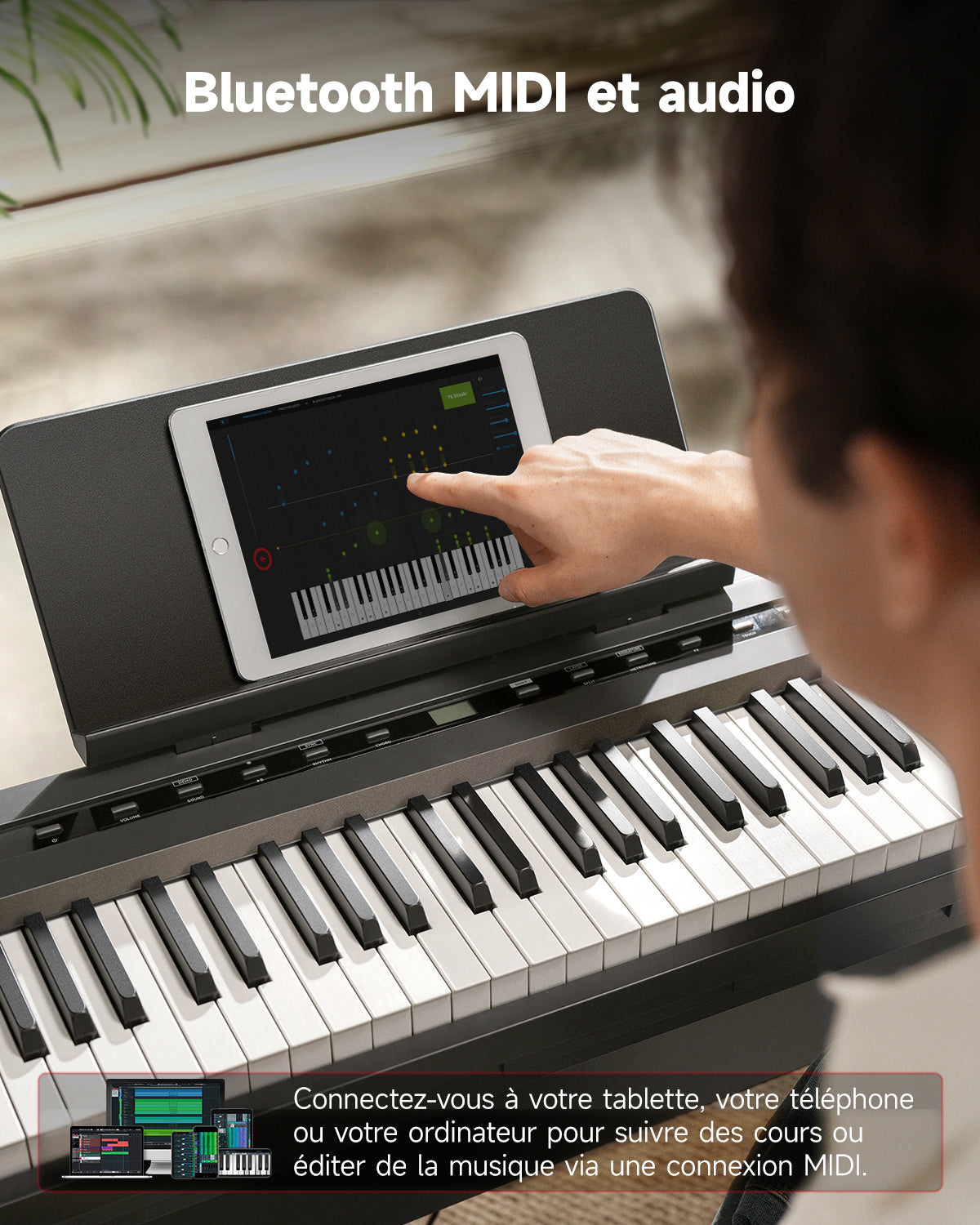 DONNER DEP-16 Piano Numérique Portable
