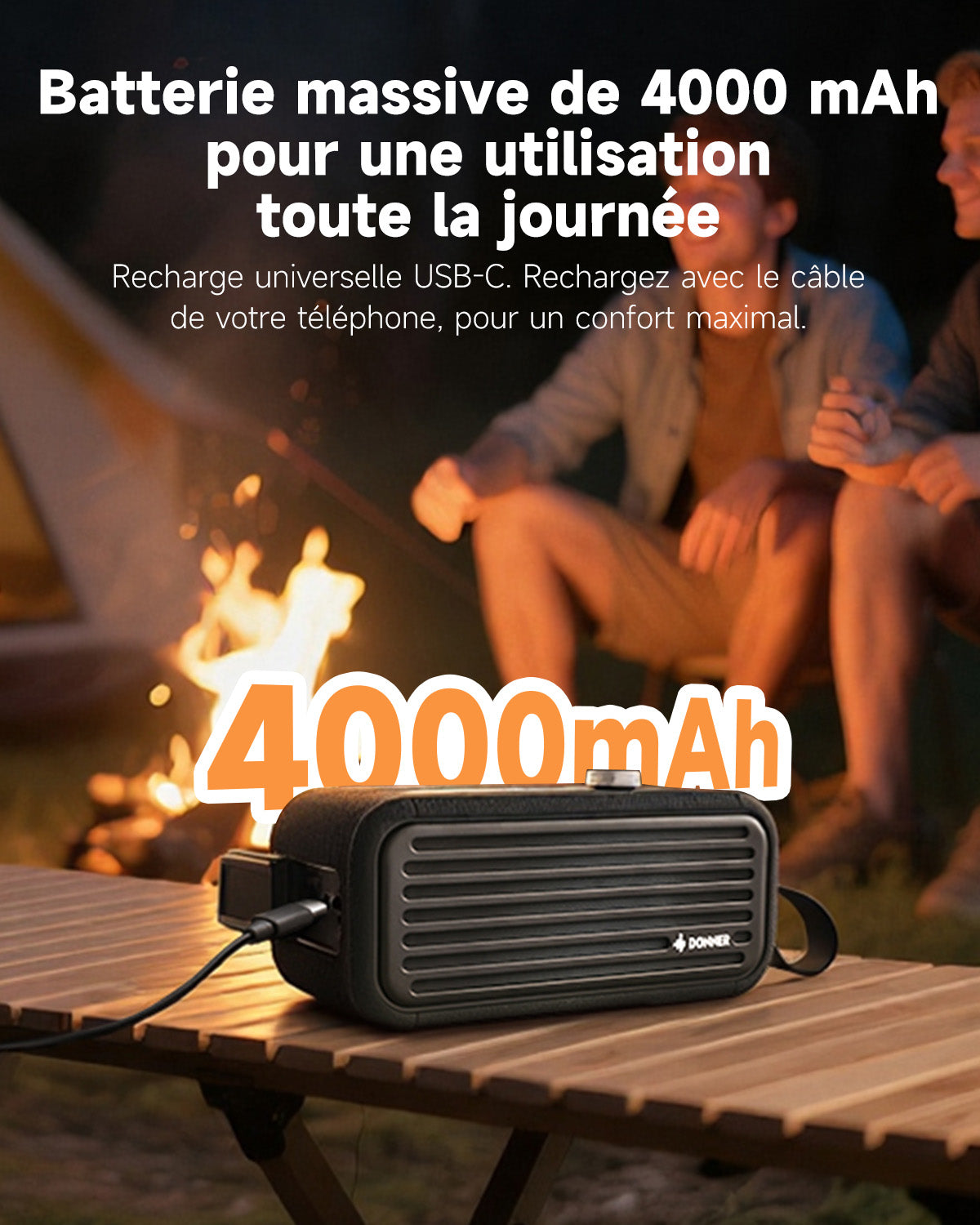 Donner Go amplificateur pour guitare électrique Noir