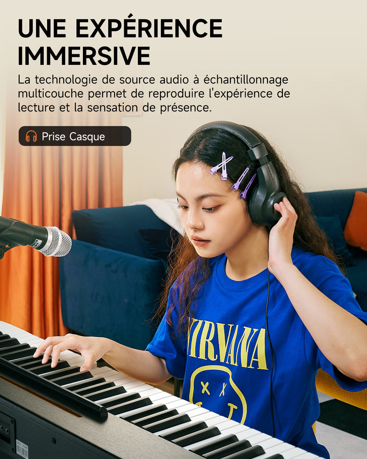 Donner DDP-50 88 touches Lestées Piano numérique