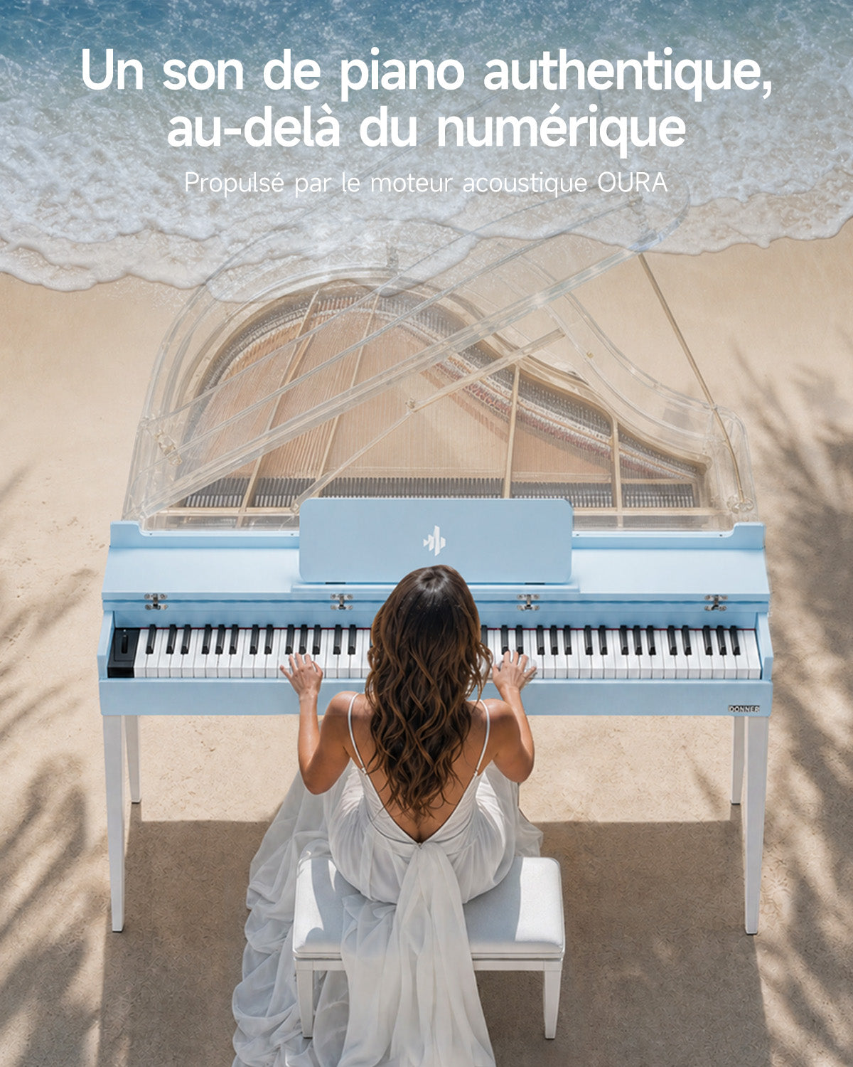 Donner OURA™ S200 Piano numérique 88 touches pour la maison
