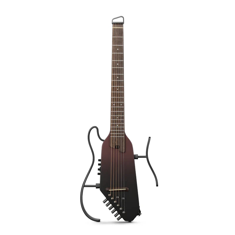Donner HUSH™ I PRO Electro-Acoustique Guitare Voyageuse-Marron Dégradé Maillard##