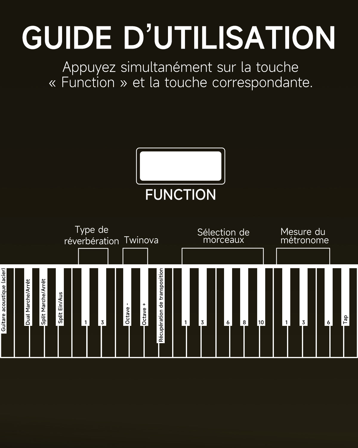 Donner DDP-300 Piano numérique à clavier lesté (version améliorée)