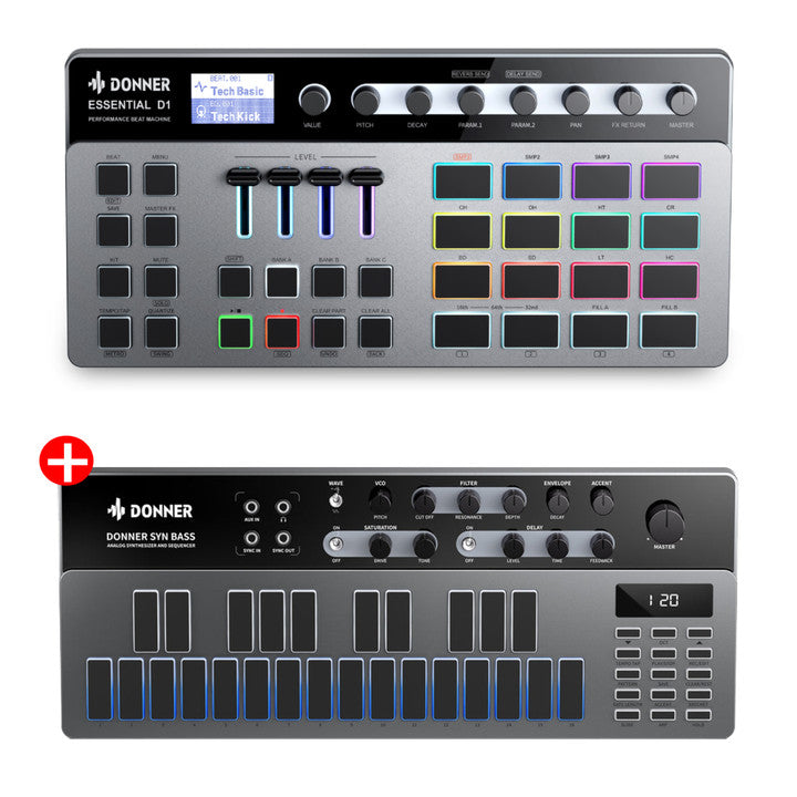 Donner Essential B1 Synthétiseur de basse analogique