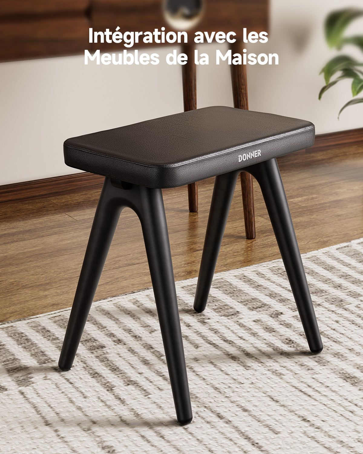 Donner DKB-100 Banc De Piano En Bois Massif