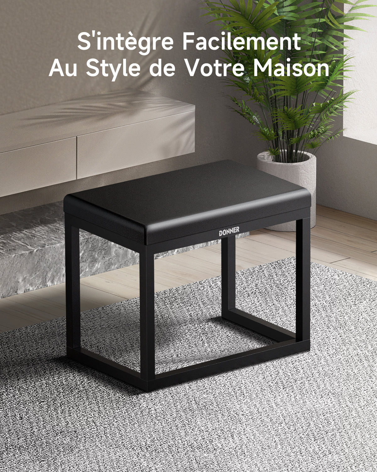 Donner DKB-200 Coussin Épais Banquette Piano