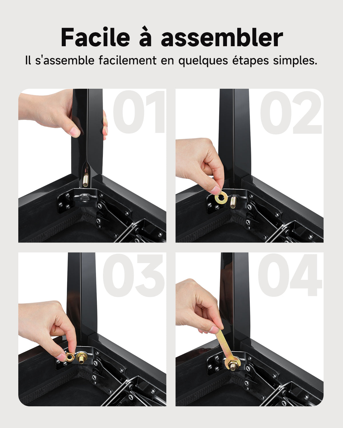 Banc de piano réglable en hauteur Donner Duet avec rangement pour partitions