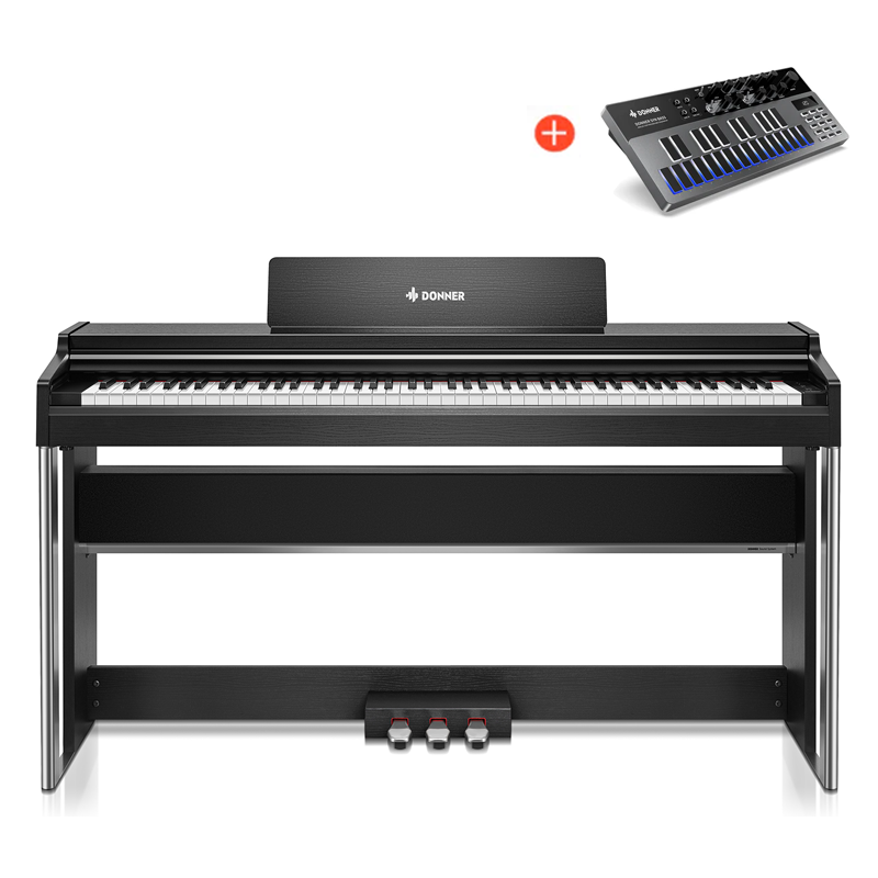 Piano numérique pondéré à clavier marteau 88 touches Donner DDP-200 PRO Standard