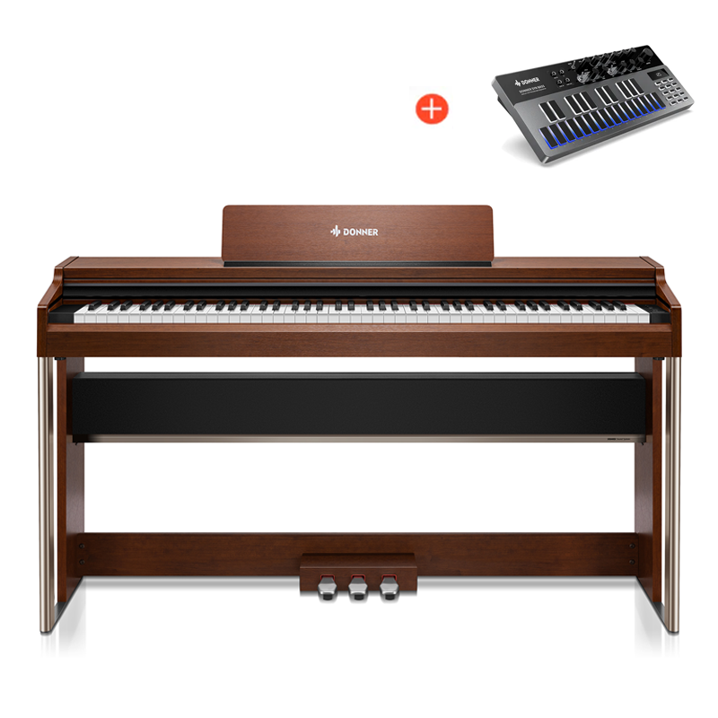 Piano numérique pondéré à clavier marteau 88 touches Donner DDP-200 PRO Standard