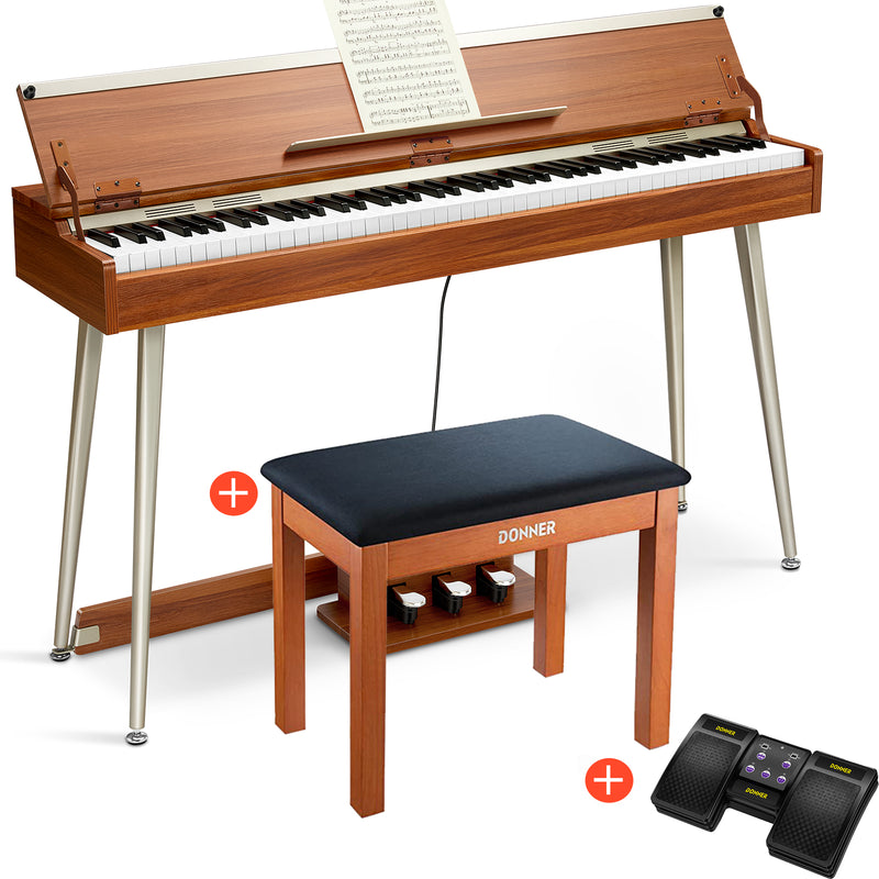 Donner DDP-80 PLUS Digital Piano Wooden Design