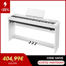 Donner DEP-20 88 touches lestées Clavier de Piano numériques avec support et 3 pédale