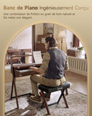 DKB-300 Banc de piano rembourré épais de style maison, R300 tabouret assorti officiel