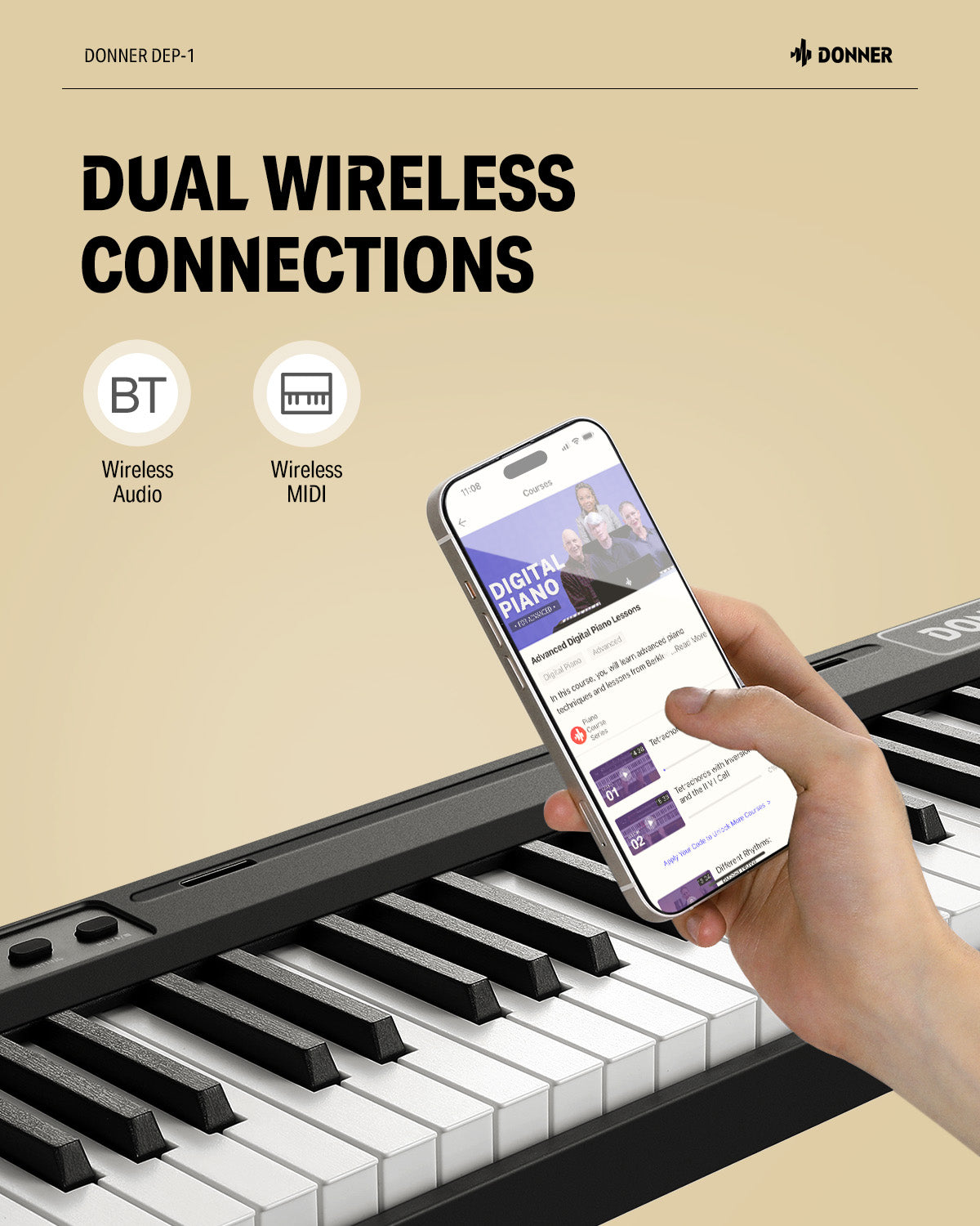 Donner DEP-1 Piano Numérique Portable