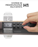 Donner HUSH-I Pro Guitare Modes sonores multiples Guitare de voyage portable