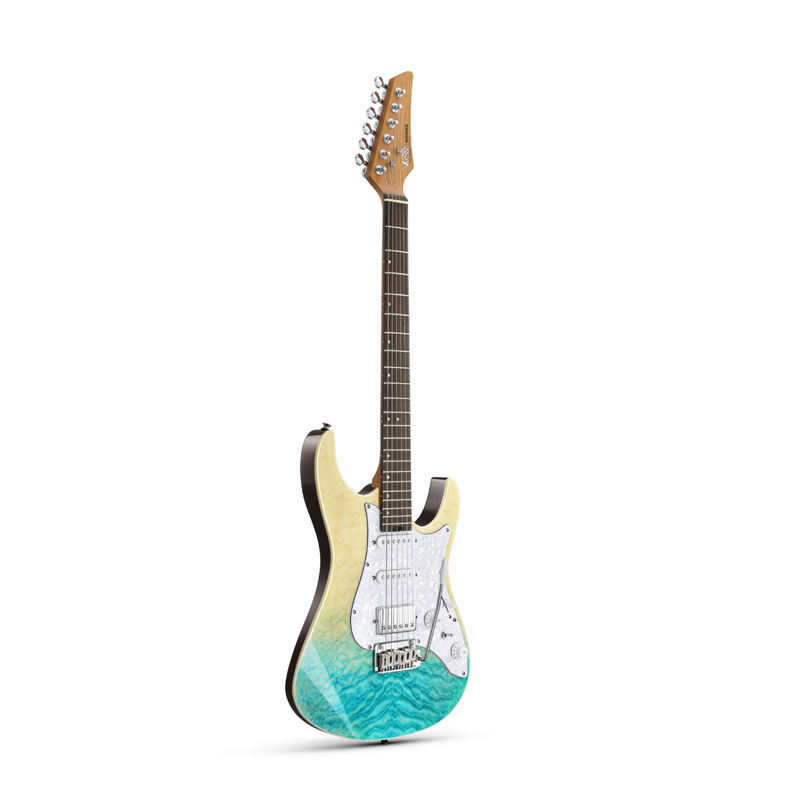 GUITARE DONNER DST-550 Gradation-Littoral caribéen Gradation LR##