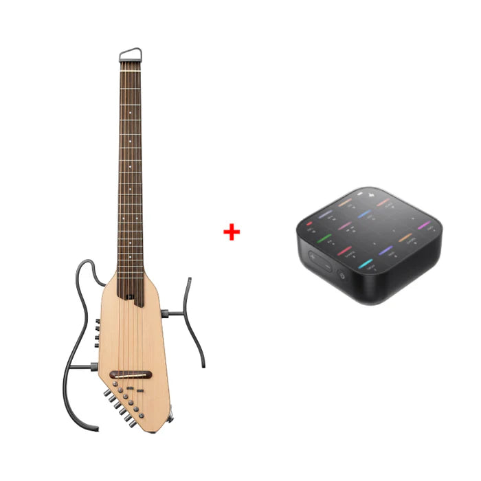 Donner HUSH-I Pro Guitare Modes sonores multiples Guitare de voyage portable