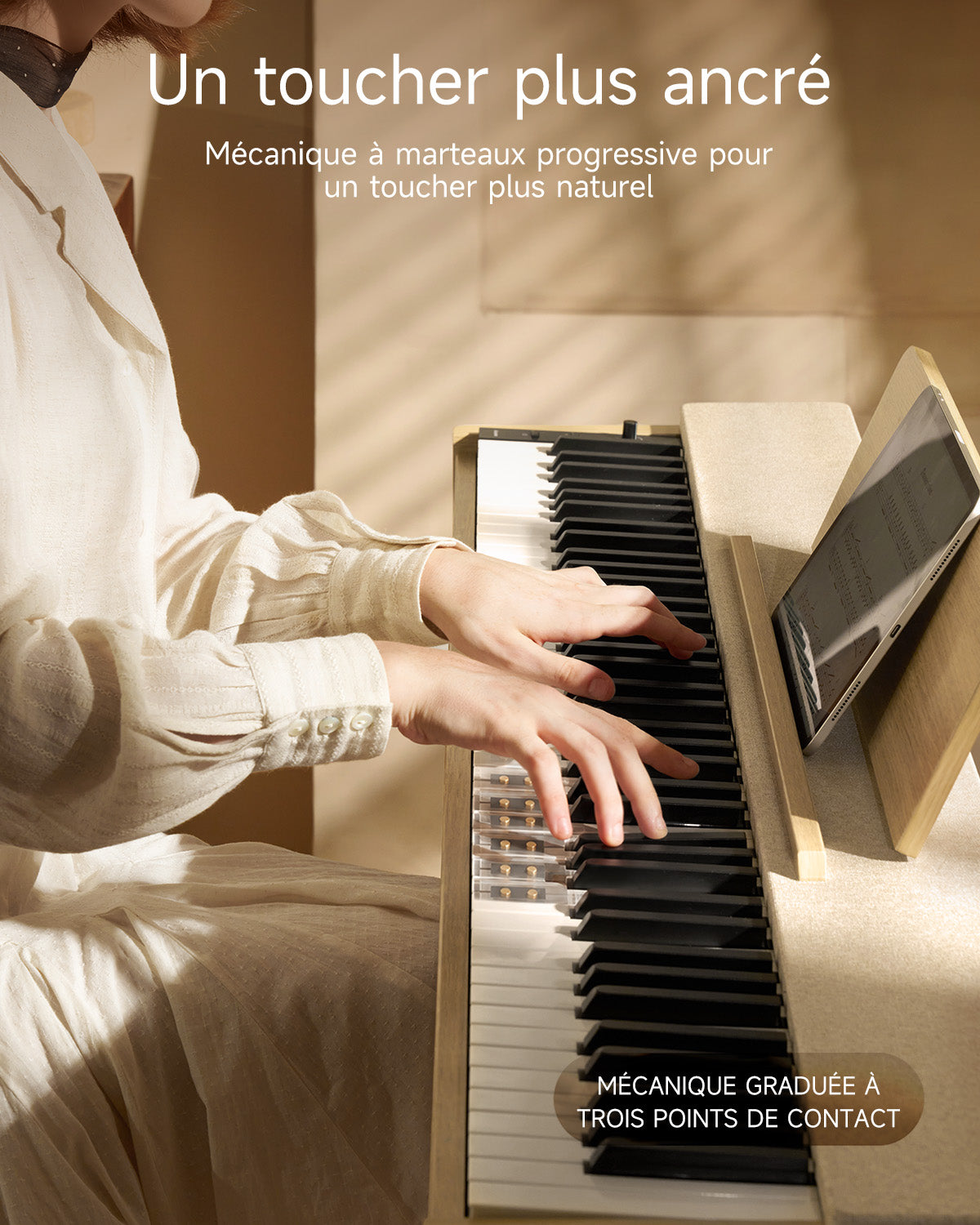 Donner OURA J100 Piano numérique de salon 88 touches