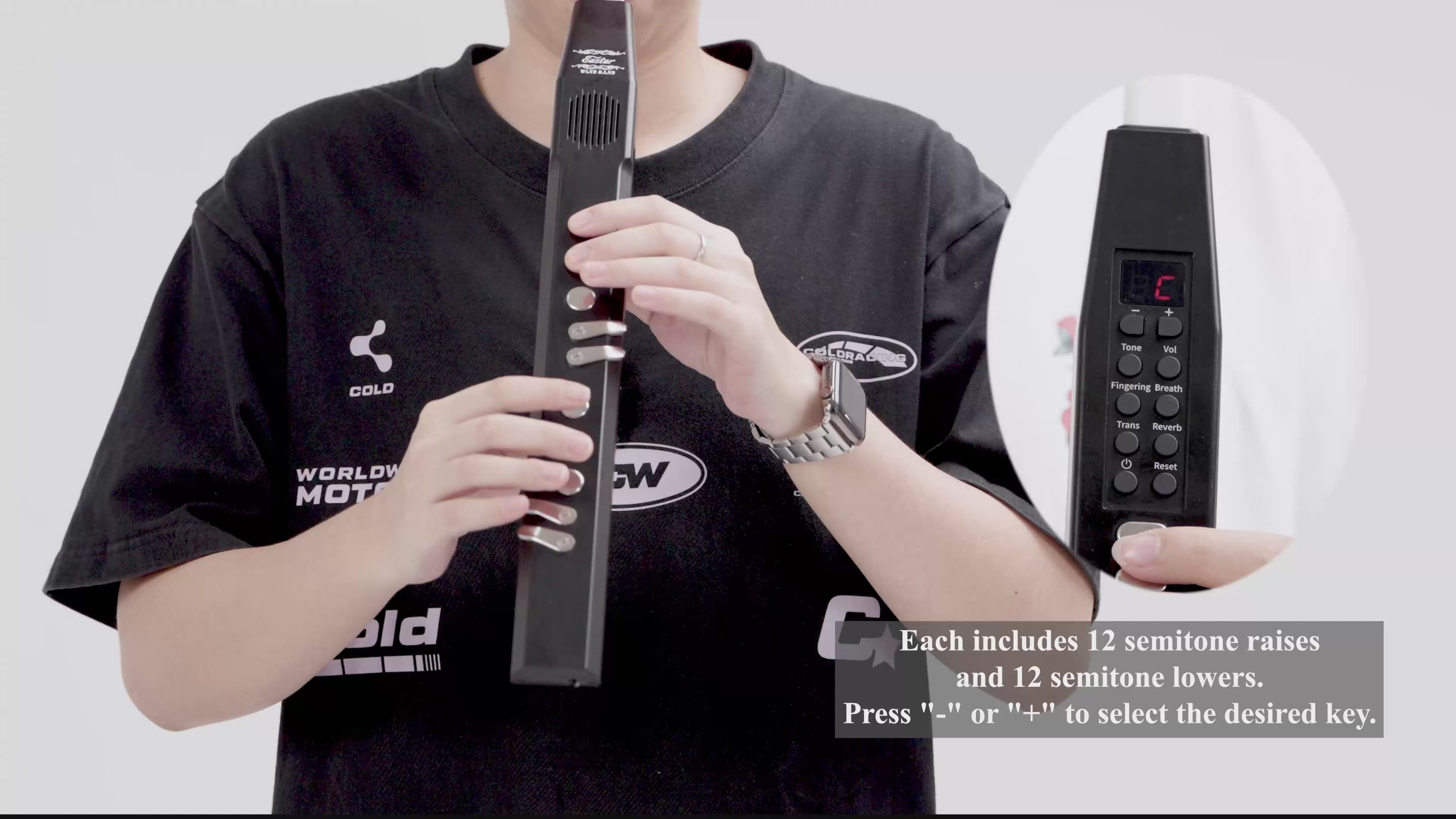 Eastar Digital Aerophone EDA-100 Noir