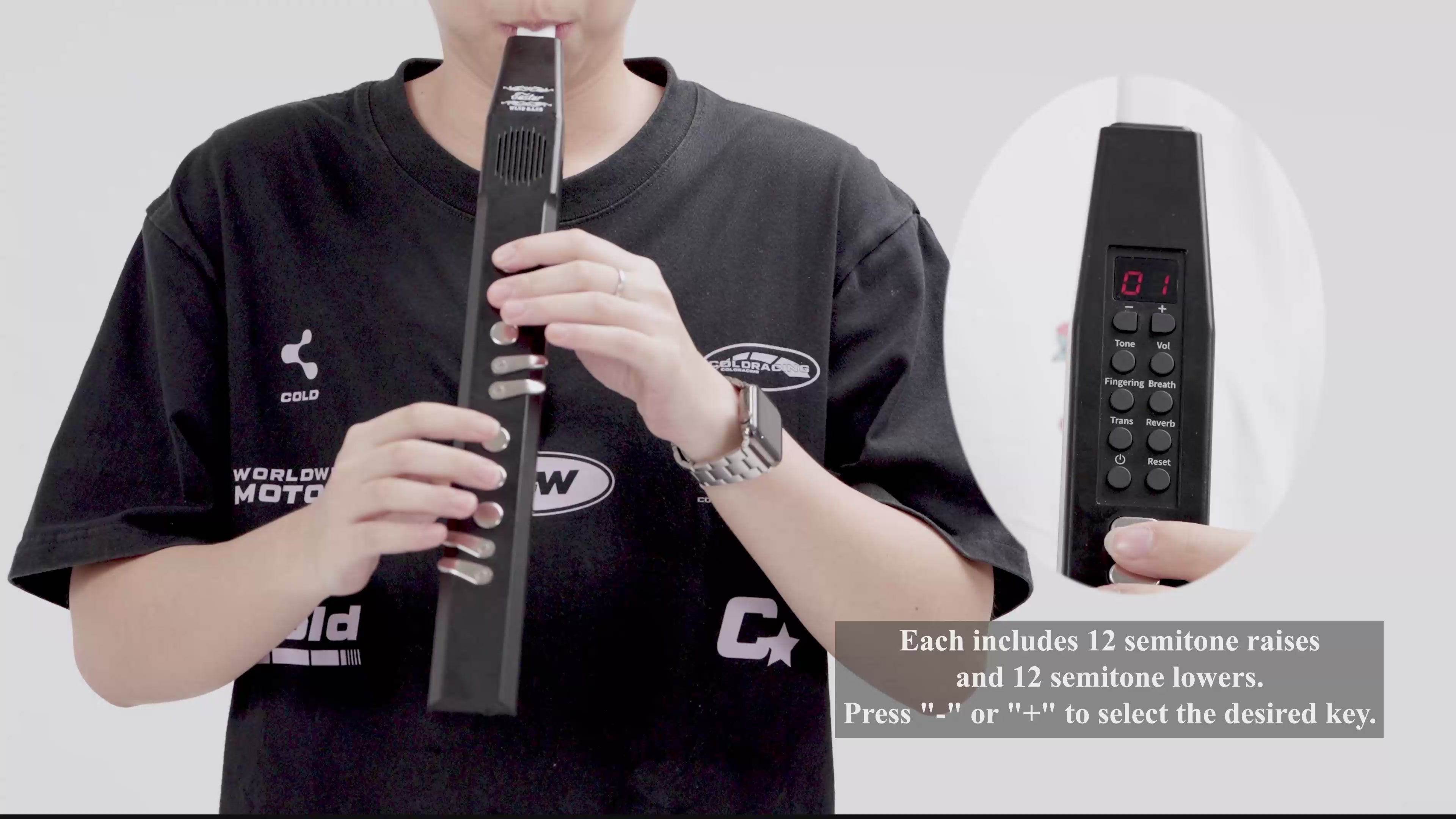 Eastar Digital Aerophone EDA-100 Noir