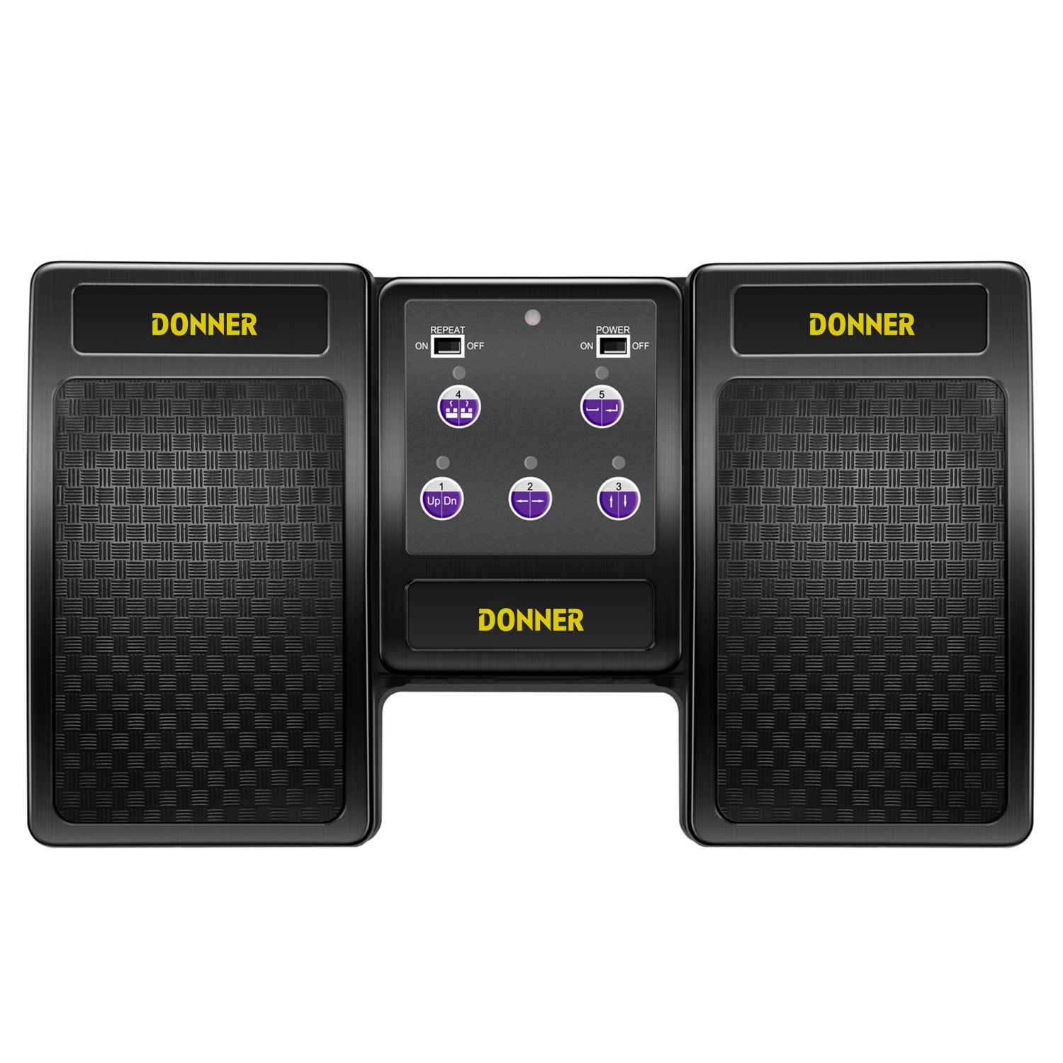 donner bluetooth music pedal Wireless Pedal for Tablets and Phones, Rechargeable, Hands-Free -Give