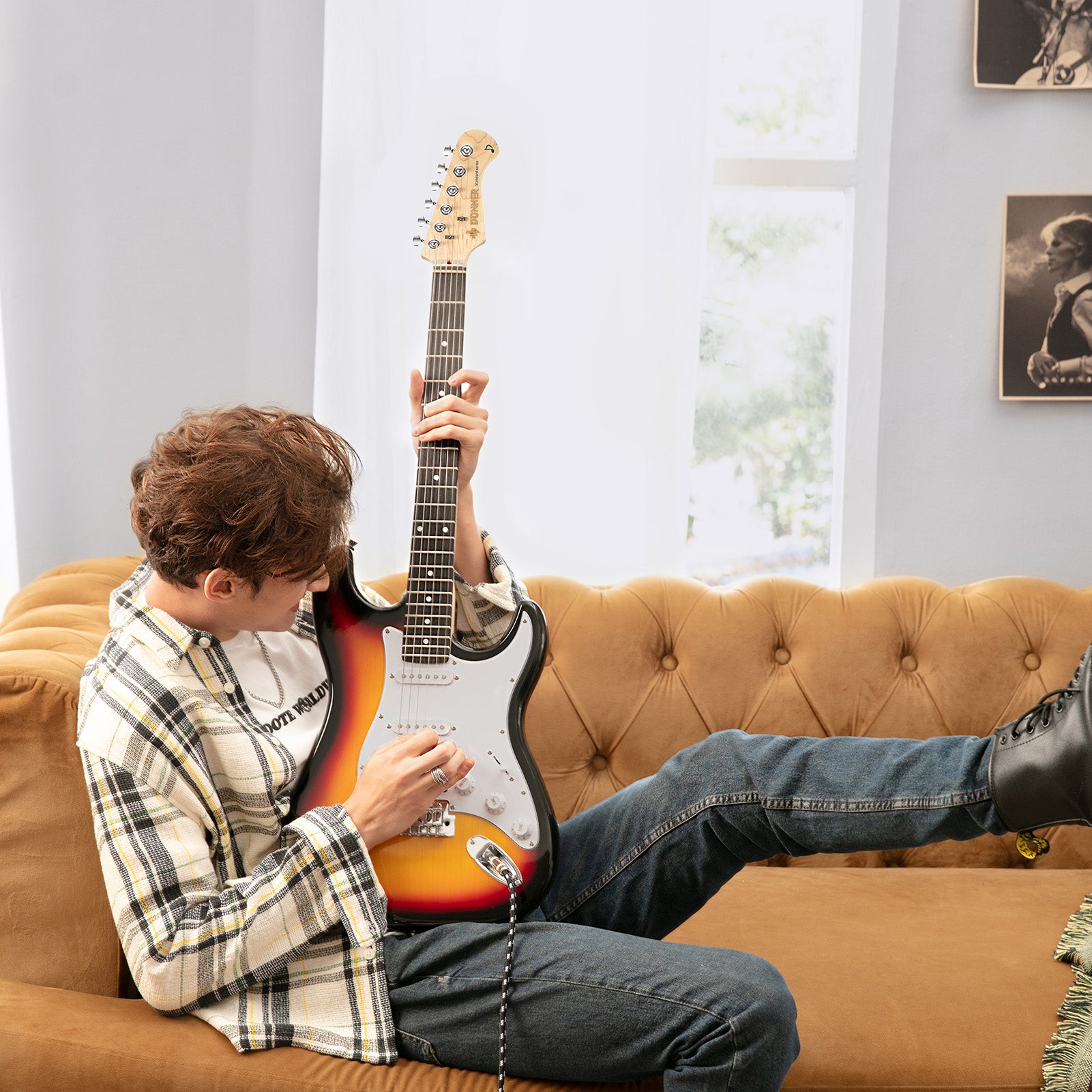 Donner DST-100 Débutant Guitare Électrique Kit