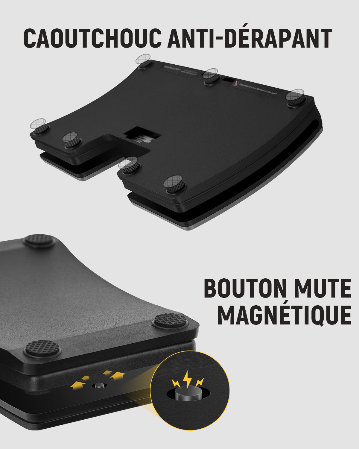 Donner Bluetooth Page Turner Pedal for Rechargeable Tablet