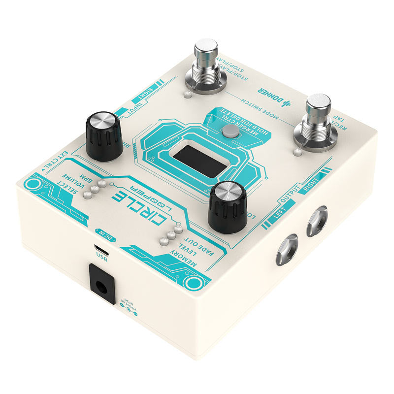 Donner Circle Looper pédale d'effet pour guitare