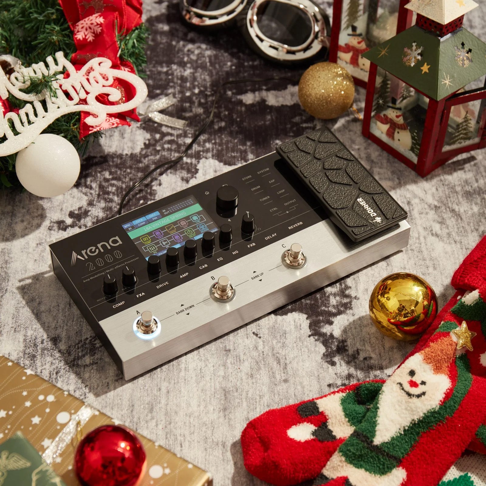 Arena 2000: Guitar Multi-Effects Pedal with 278 Effects and IR